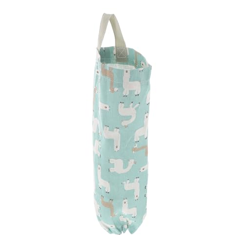 OKUMEYR Rejilla Colgante para Bolsas de Basura de Pared 57x20 Cm, Soporte de Almacenamiento Desmontable para Cocina, Organizador Portátil para Bolsas de Supermercado y Basura