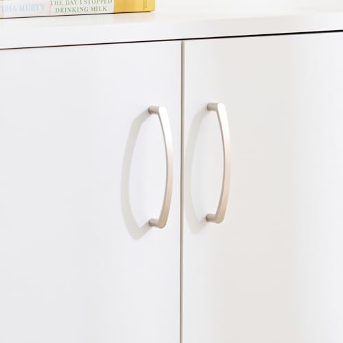 Image of Home Centre Helios Alton Mustang 2-Door Multipurpose Cabinet | Engineered Wood Premium Multipurpose Cabinet | White Colour| 1 Year Warranty