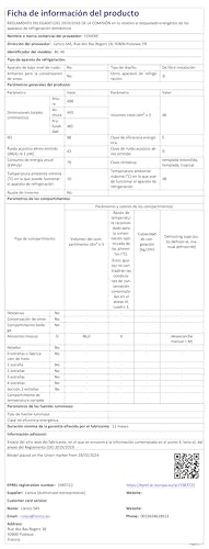 FOHERE Mini Kühlschrank 46L mit Eisfach | Kühlschrank Klein | Temperaturregelung, Energiesparend, Leise | Getränkekühlschrank Ideal für Büro, Camping und Gaming |Wechselbarer Türanschlag | Schwarz