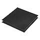 QUARKZMAN 2 Stück 3K Carbon Fiber Plate Panel Sheets, 300 x 300 x 0.5mm Carbon Fiber Board Plate Flexible für RC Flugzeug, Modellauto, Autoersatzteile (Plain Bright)