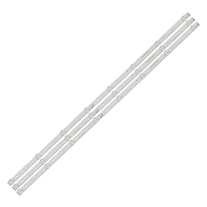 ALMVIS 3 Stück LED-Streifen for 40-Zoll-Fernseher IC-D-HWBJ40D660 Bildschirm V400HJ9-MD1 Passend for PANASONIC TX-40ES400B TX-40ES500B TX-40FS503B TX-40ESW504B LED-TV-Licht