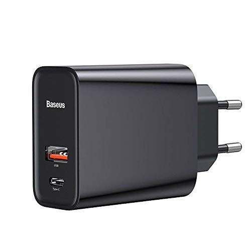 Carregador Baseus Turbo Quick Charger Tipo-c USB 30w Rápido, CCFS-C01