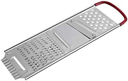 Combo Pack Stainless Steel straight multi purpose chipser grater cheese grater vegetable grater Silver With Steel Tong Roti Chimta Pakkad Wire Tong Tea Strainer