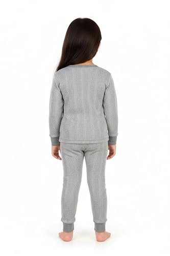 Image of Fort Worth Thermal Set for Winter - Warm Soft Cotton Innerwear Base Layer Upper & Lower | Full Sleeve Thermals for Kids,Toddlers,Boys & Girls | Cold Weather Body Warmer Long Johns Set