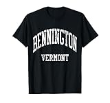 Bennington Vermont Retro 70s College Sports Style T-Shirt