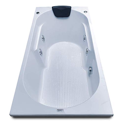 Image of MADONNA Divine Acrylic 5.5 Feet Bathtub with Whirlpool Massage System (White)