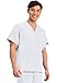 Cherokee Originals Unisex V-Neck Scrubs Shirt, White, Large