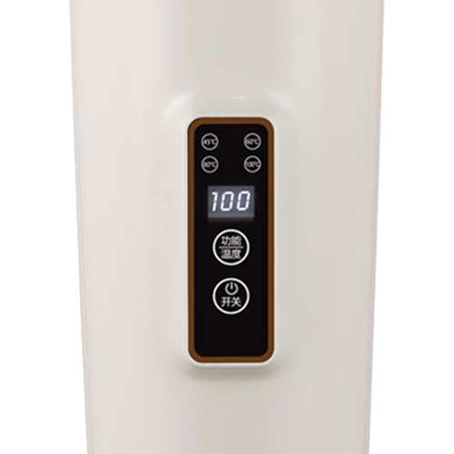 Tetera eléctrica portátil para auto 12V blanca miniatura 2