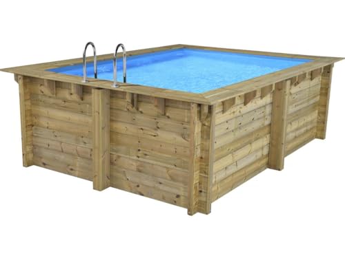 Piscine Bois Rectangle Caimans 120' - 4.10 x 3.00 x 1.24 m