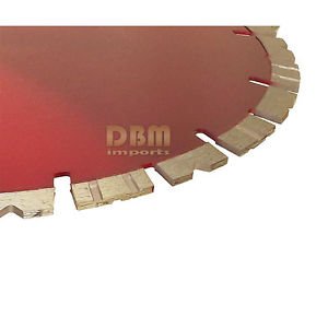 14" Supreme Diamond Saw Blade Concrete Granite Block Brick Paver 15MM Wet Dry