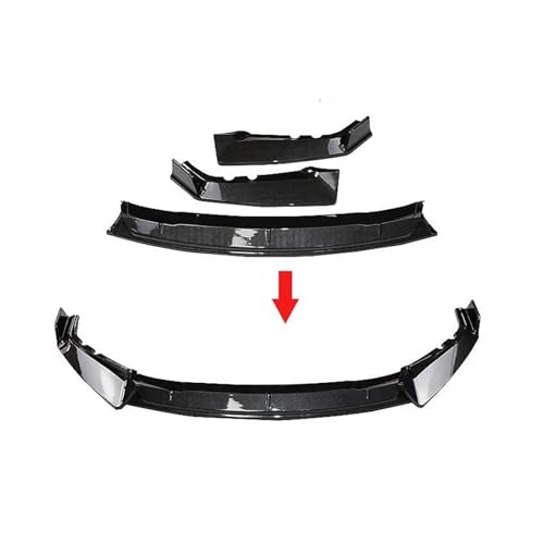 Spoiler diffuseur séparateur pour CRV 2017 2018 2019, lèvre plastique ABS noir mat - 7