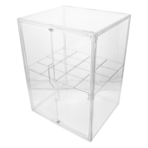 Organiseur de biberons étanche à la poussière avec meuble acrylique moderne