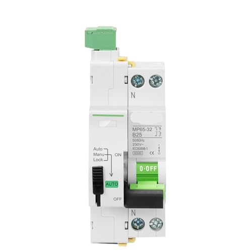 DPN 16A MCB mini disjoncteur automatique 1P+N 220V courbe B AC