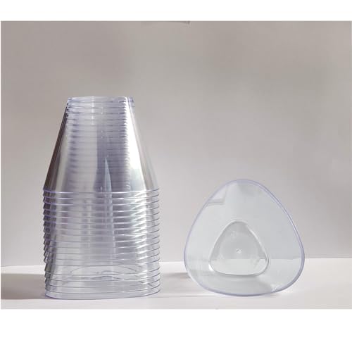 Image of Alpha Basics 160Ml Pl (Pack of 20) Transparent Pudding Dessert Cup - Glass