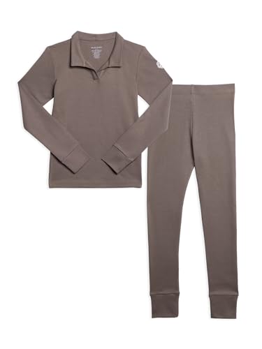 MON CHOU Kids Organic Cotton Pajamas Set - 100% Pima Cotton PJ Set - Luxury Longsleeve Pajamas for Kids and Toddlers