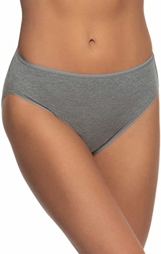 Image of Felina Womens 8 Pack Cotton Modal Stretch Hi-Cut Brief