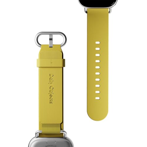 Image of DailyObjects Ellipse Leather Watch Strap Compatible with Apple Watch Series 11 /10 (42mm) | Series 9 /8 /7 41mm, SE3 /SE2 /SE /6 /5 /4 (40mm) | Series 3 38mm -Watch Not Included