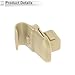 RATCHROLL Sun Visor Holder Clip for Mazda 3 5 6 CX-7 CX-9 RX-8 MPV 2004-2011 Sun Visor Retainer Clip Hook No.LC6269261B77 Plastic 1 Pc Beige