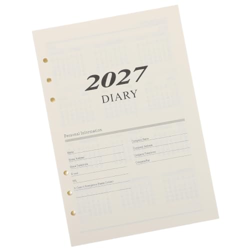 Papel Beige Preperforado A5 de 6 Agujeros para Maximizar tu Productividad Diaria
