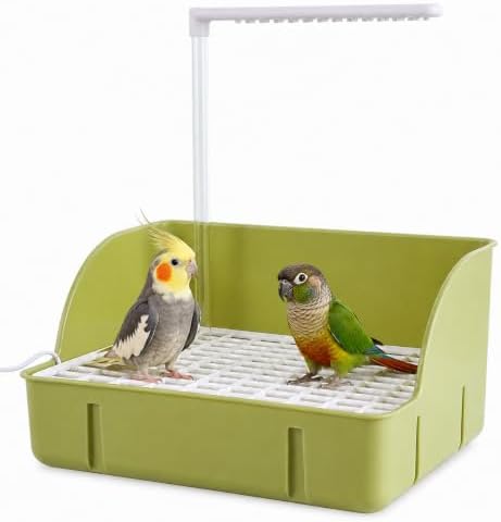 Automatic Bird Shower with Pump, for Parakeets — 사진 6