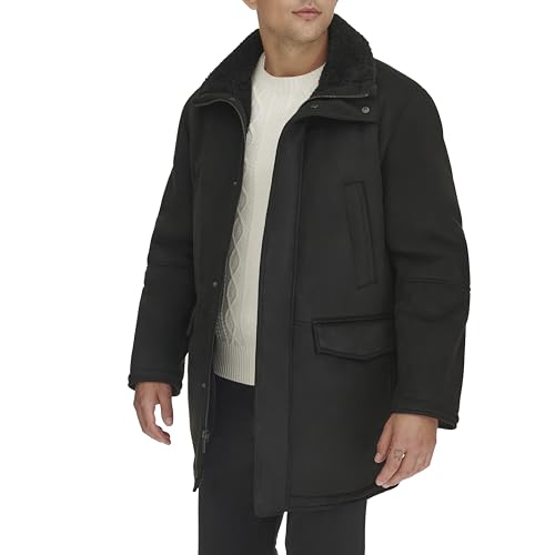Image of DOCKERS Men's Faux Shearling Walking Coat