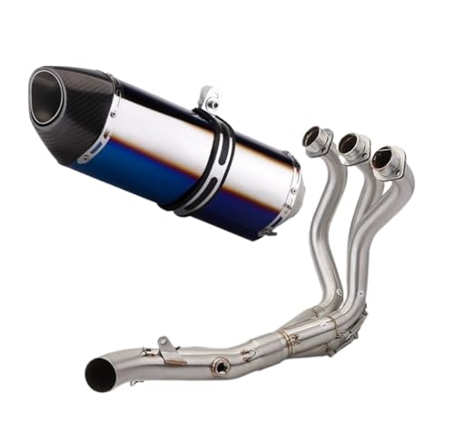 Silencieux échappement moto 51mm tube avant pour MT09 FZ09 XSR900