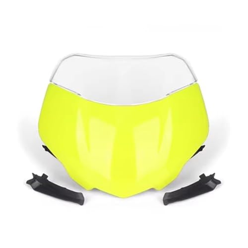 DPOPGZUZKX �p �X�g���[�g �g���v�� 765RS �p Mote2 2023 �I�[�g�o�C���h ���[�^�[�T�C�N���E�B���h�V�[���h �I�[�g�o�C�t�����g�K���X �p�J�X�^���A�N�Z�T���[ �o�C�N �E�C���h�X�N���[�� �E�B���h�V�[���h(Fluorescent)