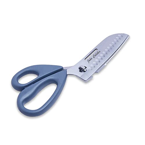 Multi-Purpose Kitchen Shears - Kitchen Scissors Heavy Duty Dishwasher Safe 5 in 1 Kitchen Shears Stainless Steel Sharp Scissors All Purpose, Scissors, Knife, Peeler, Bottle Opener, Scaler