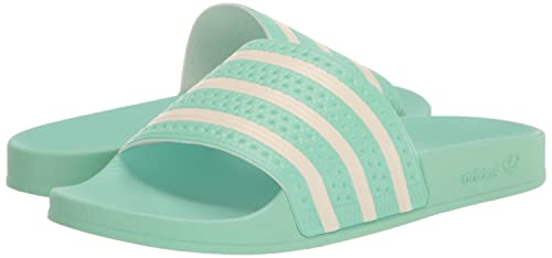 Image of adidas Womens Adilette Slide Casual Sandals Casual - Orange