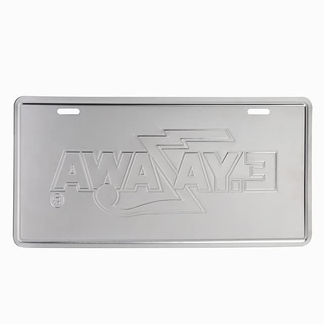 Amazon.co.jp: 矢沢永吉 ナンバープレート (ロゴ) ブラック/シルバー