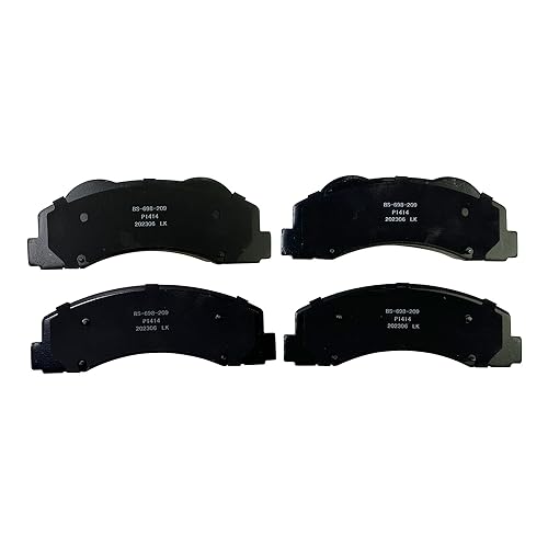 IBESTWOLF Front Rear Brake Pads