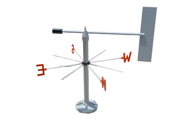 Aluminum Wind-Vane (Wind Direction Indicator) Tool for weather enthusiasts, professionals in meteorology By Sun Instruments-image-12