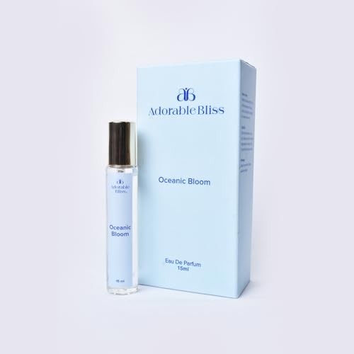 Image of Oceanic Bloom Eau De Parfum 15ML | Luxury Fragrance With Fresh Aquatic & Floral Notes For Women | Cruelty-Free Fragrance | Long-Lasting And Unique Scent | Luxury Gift For Her