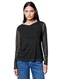 Damen Mesh-Shirt mit Leo-Muster