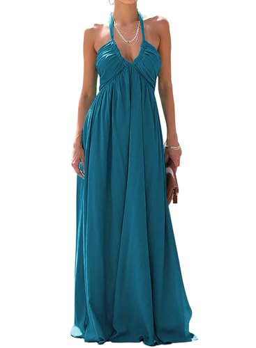 Sun Dresses for Women 2025 Vacation Vestidos de Mujer Teal