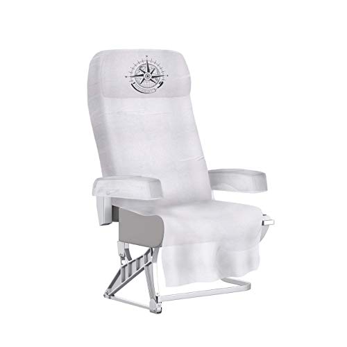 Airplane Seat Covers Disposable (2 Pcs) and Armrest Covers (4 Pcs), Disposable or Reusable, Travel Essentials Kit, Safety Kits for Air Plane Seats