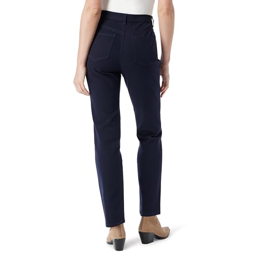 Image of Gloria Vanderbilt Womens Amanda Classic High Rise Tapered Jean Petite