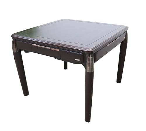 Mesa automática de Mahjong estilo nogal negro miniatura 1
