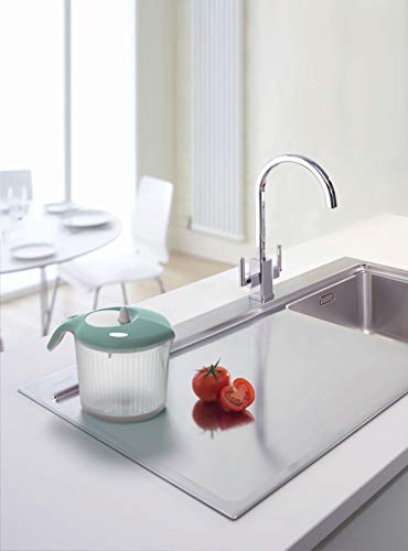 BIESSE Pin-Up Salatschleuder, Kunststoff, grune, 18 x 24.8 x 20.5 cm - Image 3