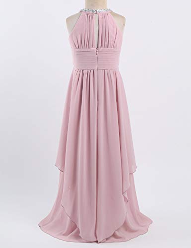 Freebily Bambina Chiffon Abito Lungo Matrimonio