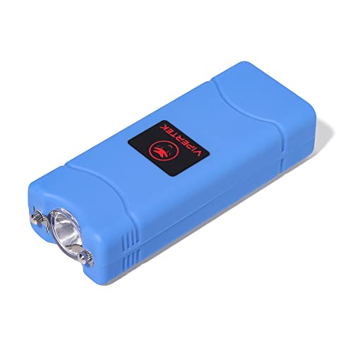 Vipertek Vts-881 - 39 Billion Micro Stun Gun - Rechargeable With Led Flashlight, Blue #TOP2