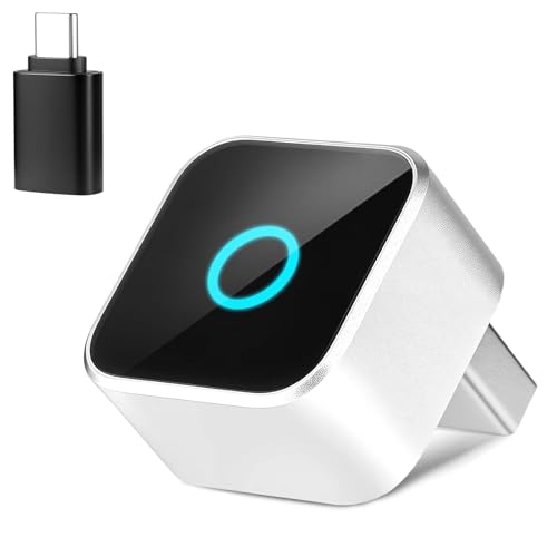 Mini Adaptateur CarPlay sans Fil 2 en 1 pour Apple CarPlay & Android Auto, USB/Type-C, Plug & Play Adaptateur sans Fil Plus Stable, Convertit Car Play Filaire en Adaptateur sans Fil