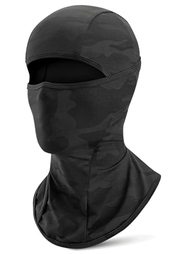 La mejor comparación de Pasamontañas para Hombre los mejores 10. 40 KIKIGOAL Pasamontañas Hombre, Balaclava Moto, Mascara para Moto Pasamontaña Protección Solar Transpirable y Prueba de Viento para Motos Ciclismo para Hombre y Mujer