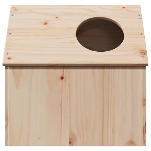 Abri pour chat intérieur en bois stable avec escalier et toit d'observation