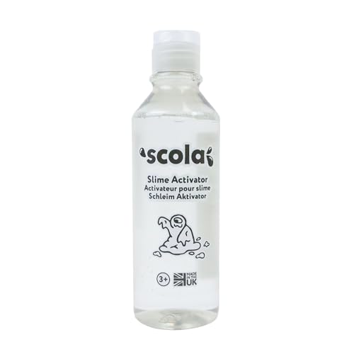 Scola Slime Activator 300ml Bottle School Supplies Art and Crafts Projects Childrens Craft Projects For Kids