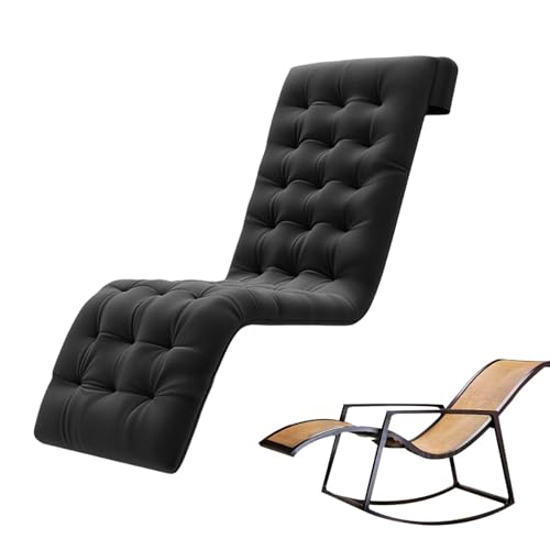 BinZyronic ���֎q�N�b�V���� �A�E�g�h�A�p 160x50x8cm ? ���O���N���C�j���O�`�F�A�p������z�c �ϖ��Ր��|���G�X�e���f�� �x���`��\�t�@�ɂ��Ή� (�u���b�N)