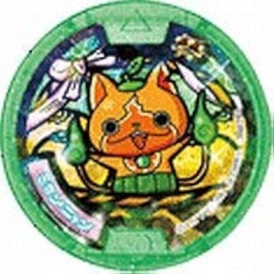 ☆ニャンロメ☆ Amazon | 【妖怪メダル】ミカンニャン/Zホロ(緑)/妖怪ウォッチ