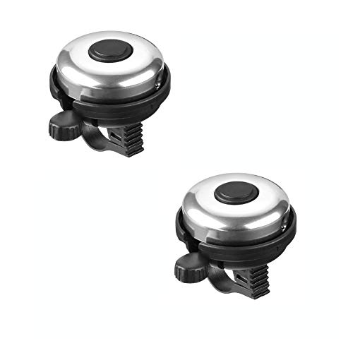 Classic Bike Bell, Aluminum Bicycle Bell, Loud Black-Right Hand Use-1 pack - Picture 78 of 253