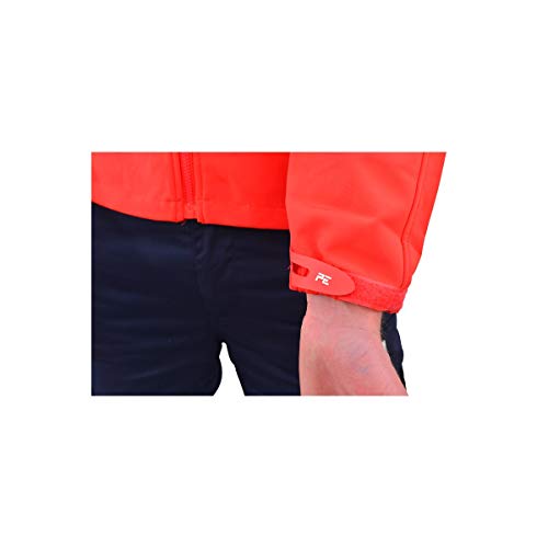 Blouson softshell Sécurité Incendie SSIAP veste agent intervention rouge - 2