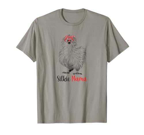 Funny Silkie Chicken Mom Mama Lover Camiseta